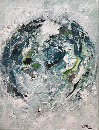 Earthday 2021 geschilderd door Gemstones-Art