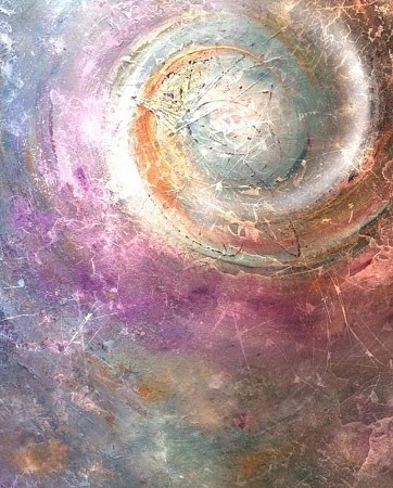Cosmicflow geschilderd door Gemstones-Art